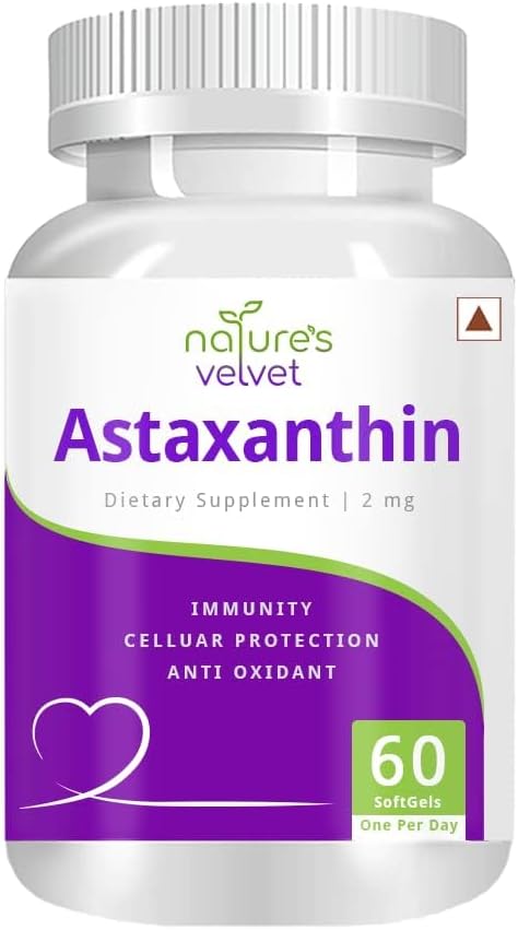 Pub Astaxanthin 2mg 60 Softgels Pack de 1