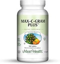 Maxi Health Max C Gram Plus -Gradual Release Buffered Vitamin C Tablets, 180 Cuenta (Pack of 1)