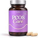 8-in-1 PCOS Support Supplement - 2,000mg Myo Inositol, NAC, Maca Root, Cinnamon, Chromium, Folate, Zinc, Vitamin D3 | Hormone Balance, Ovarian Health & Weight Management Support | 30-Day Supply