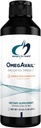 Diseños para OmegAvail Smoothie - Omega 3 TG Triglyceride Fish Oil Emulsion con DHA + EPA - Suplemento líquido para Cardiovascular + Brain Support, Mango Peach Flavor (43 Servings / 16oz)