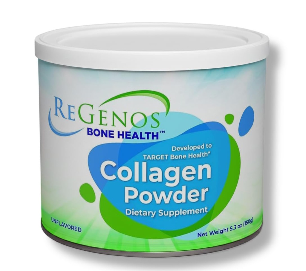 Collagen, Bioactive Hydrolyzed Collagen Peptides Powder Supplement, FORTIBONE®, Unflavored, Tipo 1 y 3, Gluten Free, Kosher, 30 Day Supply (1 Pack)