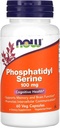 NOW Foods Phosphatidyl Serine, 100 mg, 60 Veg Capsules