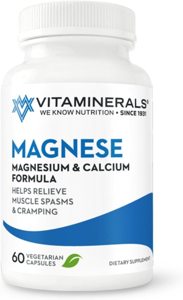 VITAMINERALS 10 Magnese® Bone &amp; Muscle Support 60 Veggie Caps