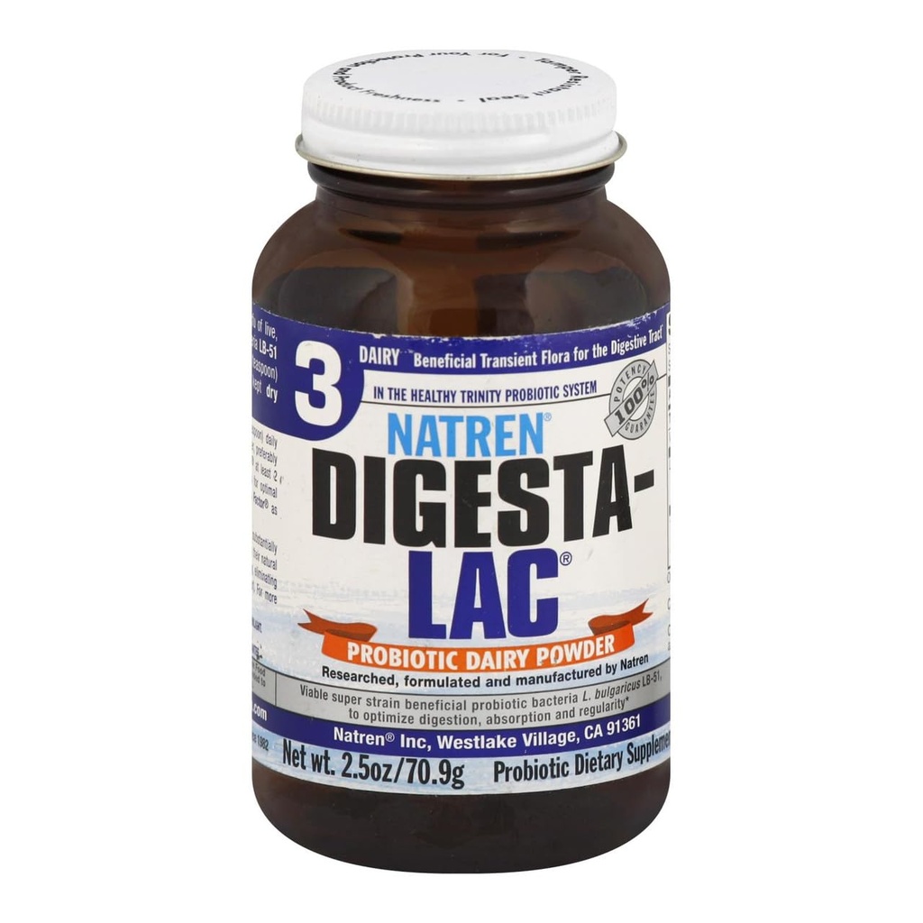 Natren Digesta-Lac, 2.5-Ounce
