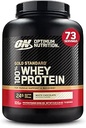 Optimum Nutrition Gold Standard 100% Whey Protein Powder, White Chocolate, 5 libras (Packaging May Vary)