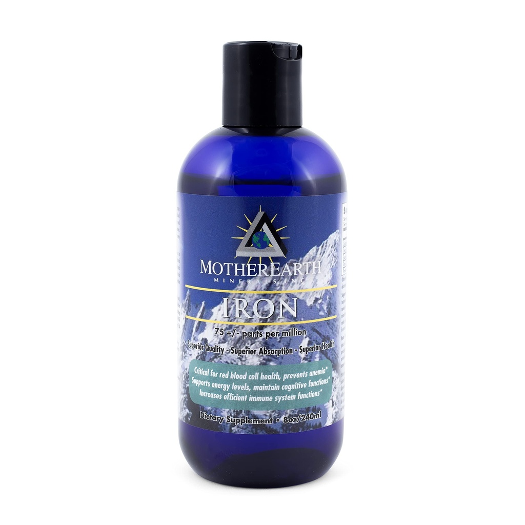 Minerales Angstrom, Iron-8 ozs de MotherEarth Minerals