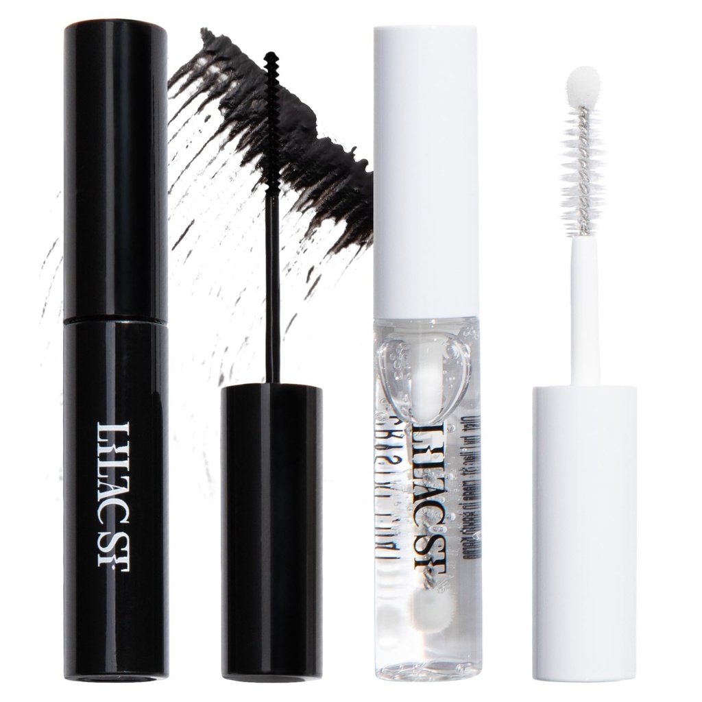 Lilac St - Eternal Bond (Black) Lash Glue & Lash Crystal Coat - Long Lasting & Fast Drying Lash Glue - Sealant for Extended Lash Wear, Reduce Stickiness & Keeps Lashes Clean - Waterproof, Vegan