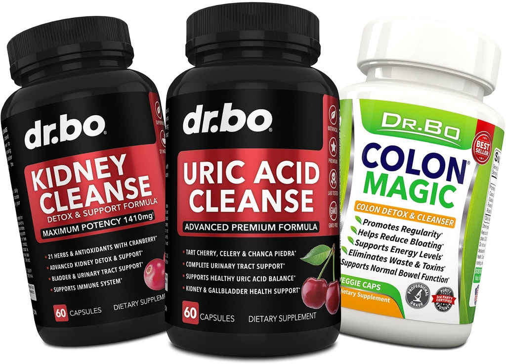 DR. BO Uric Acid Kidney Colon Detox