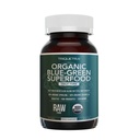 Tablas ecológicas de espirulina y clorella – 4 Certificaciones orgánicas, crudas, no irradiadas – 50/50 Blue Green Algae Blend – Contenido antioxidante Igual a 5 Serviciones de verduras (120 Tabletas)