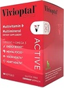 Vivioptal Active, 90 Softgels, Ginseng &amp; Omega 3, Multivitamin & Multimineral, Gluten Free, German Formula