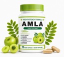 Organic Amla Capsules 1500mg – Indian Gooseberry Amla Fruit Supplement – Organic Amla Powder Organic for Antioxidant, Energy & Digestive Support – 90 Capsules