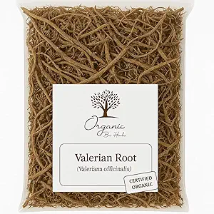 Orgánica Dried Valerian Root 2 oz – Valeriana Officinalis – Suplemento Natural Herbal – No GMO, Vegan, Kosher, No Fillers, Caffeine-Free