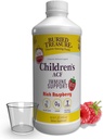 Niños de Tesoro Enterrado ACF Apoyo Inmunitario Avanzado, Cherry Flavor, 16oz w / Copa Dose, Suplemento de Booster Inmunitario para Niños, Liquid Herbal Immunity Fórmula w/Vitamin C Elderberry Enchinacea Zinc