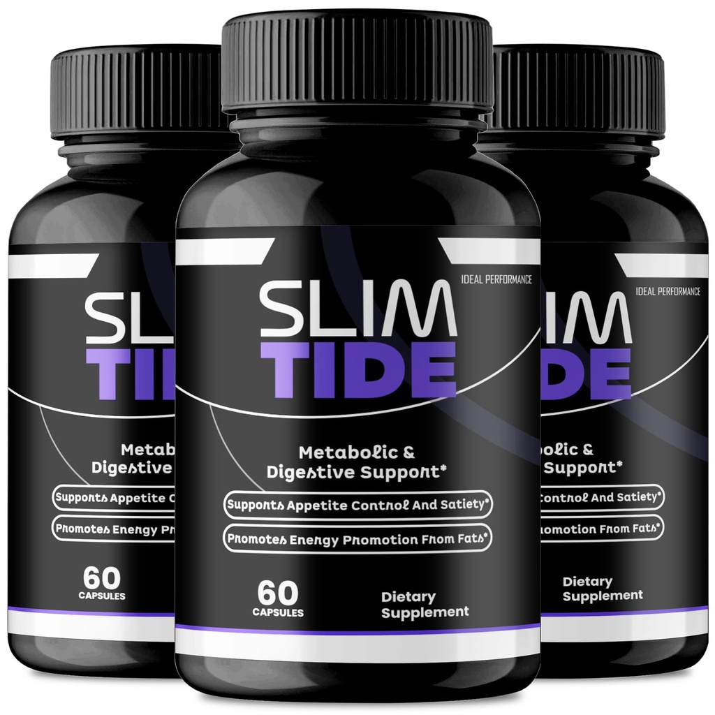 IDEAL PERFORMANCE SlimTide Capsules, SlimTide Pills Reviews (3 Pack)