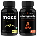 NutraChamps Maca y Ashwagandha Bundle