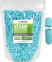 XPRS Nutra Tamaño 00 Empty Capsules - 1000 Conde Vacío Cápsulas Vegan - Láminas Vacío Vegetarianas - DIY Cápsula Vegeta Filling- Veggie Pill Caps (Aqua)