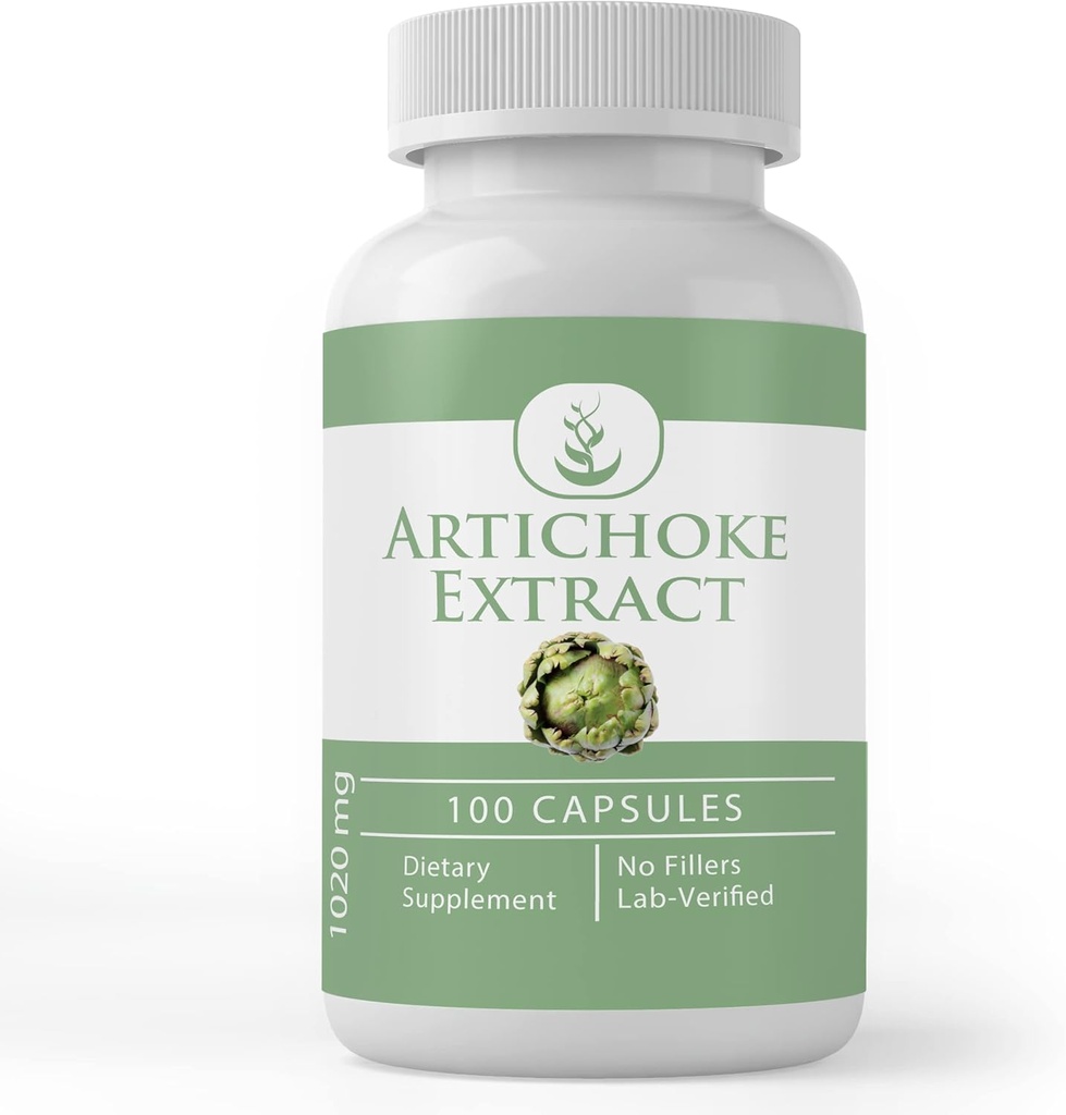 PURE ORIGINAL INGREDIENTES Extracto de Artichoke (100 cápsulas) Siempre puro, sin aditivos ni artillería, Lab Verified