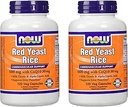 AHORA Comida 600mg Red Yeast Rice & 30mg Coq10, 120 caps (paquete de 2)