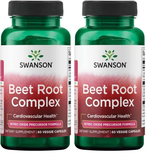 Swanson Ultra Beet Root Complex 60 Veg Cap (Pack of 2)