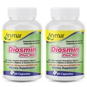 Arymar Diosmin Plus 900mg – Circulation & Vein Support, 60 Capsules (2-Pack)