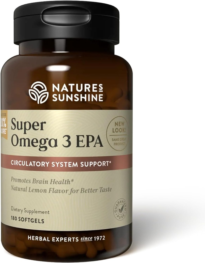 Sunshine Super Omega-3 EPA 180 Softgels