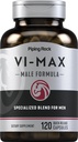 Piping Rock Vi-Max | 120 Capsules | Male Formula | Specialized Blend | Non-GMO, Gluten Free