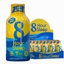 Vitamin Energy 8-Hour Sleep Shot Mixed Berry 12 Pack, Melatonin, 5-HTP, GABA, Valerian, Lavender, Sleep Aid Support, Deep Rest & Relax, Zero Sugar, Gluten-Free, Vegan, Kosher, 1.93 fl oz