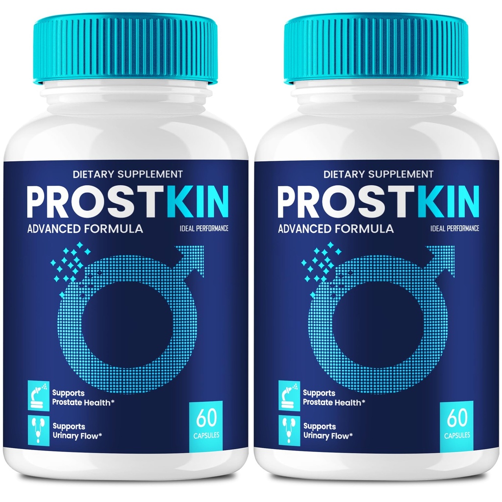 Prostkin for Prostate Capsules, Prost Kin Supplement Prostate Support Pills - Maximum Strength, Prostkin Advanced All Natural Formula, Prost Kin Prostate Health Men Pastillas Reviews (2 Pack)