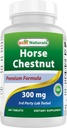 Mejor Extracto de castaña de caballos naturales 300 mg 180 Tabletas