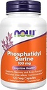 Ahora Suplementos, Phosphatidyl Serine 100 mg, 120 Veg Capsules