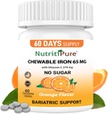 Hierro Chewable 65 mg con vitamina C 270 mg (para Mujeres/Men)