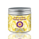 Deve Herbes Pure Triphla Powder (Emblica officinalis) + (Terminalia belerica) + (Terminalia chebula) Orgánica Certified Natural Therapeutic Grade 200gm, (7.05oz)