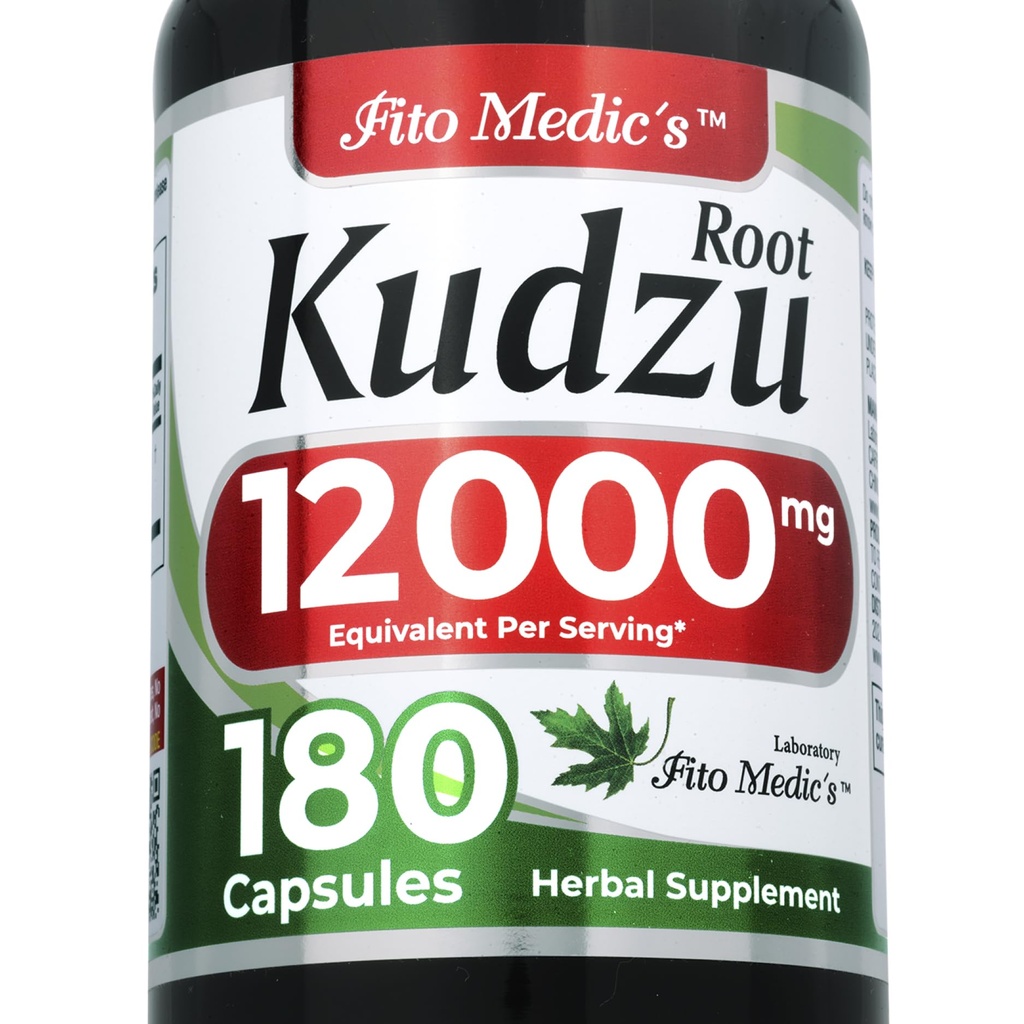 FITO MEDIC'S Lab | kudzu | kudzu Root | 180 Capsules |