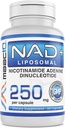 MAAC10 Liposomal NAD Supplement 500mg Serving (2x250mg Capsules) Actual Nicotinamide Adenine Dinucleotide