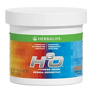Herbalife H3O Fitness Drink: Orangeade Canister 10.6 Oz (300g), Carbohydrate Blend for immediate Energy, Energize, Hydrate, Protect, Naturally Flavored