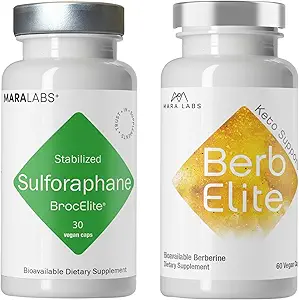 Mara Labs Plus, 30 Capsules, and BerbElite, 60 Capsules