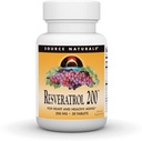 Fuente Natural Resveratrol, para el envejecimiento cardíaco y saludable* 200 mg - 30 Tabletas