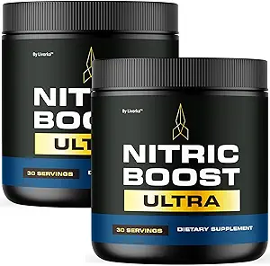 LIVORKA (2 Pack) Nitric Boost - Nitric Boost Ultra Purple Powder para Hombres, NitricBoostUltra Powder, Boost Energy y Support Estilos de vida activos, 120 Serviciones para 2 meses