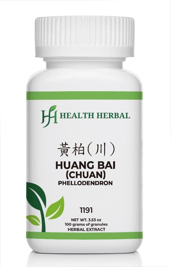 HH1191 Huang Bai/Cork Tree Bark, Granule, 100 Grams/Bottle