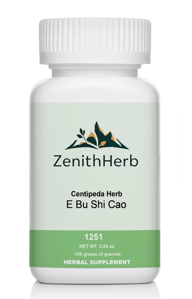 Centipeda Herb, E Bu Shi Cao, Herbal Supplement Granules, 100 Grams/Bottle