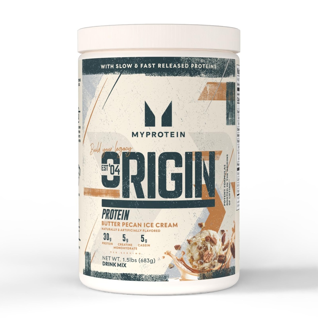 Myprotein Origin Protein, Vanilla Swirl, 15 Servings (USA) (Butter Pecan)