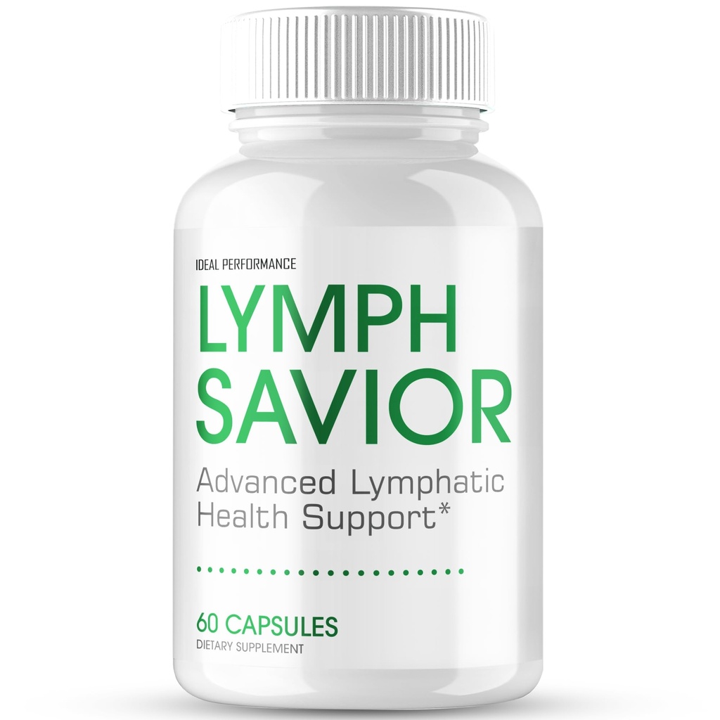 IDEAL PERFORMANCE Lymph Savior Capsules, LymphSavior Pills Reviews (60 Capsules)