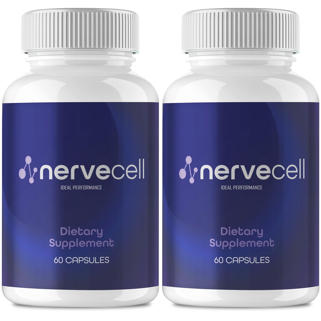 IDEAL PERFORMANCE Nervecell Capsules, Nerve Cell Reviews (2 Pack)