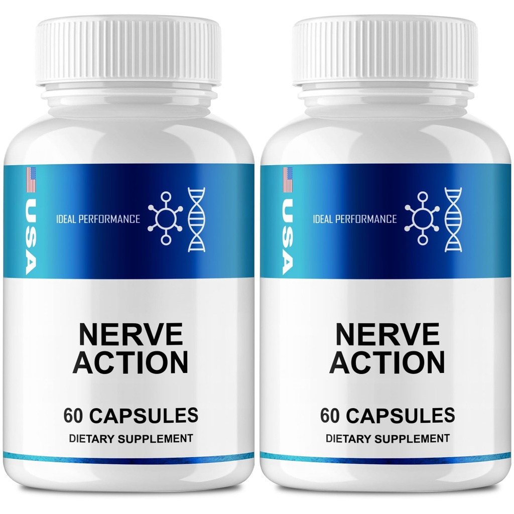 IDEAL PERFORMANCE NerveAction Capsules, Nerve Action Pills Reviews (2 Pack)