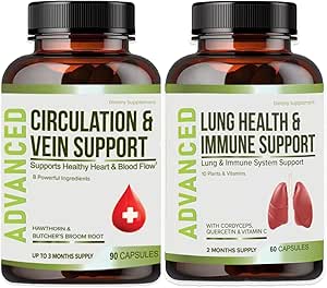 NutraPro Lung Health &amp; Immune Support Supplement - Lung Cleanse and Detox with Immunity Vitamins for Better Lungs