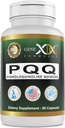 Genex Formulas 20mg PQQ Pyrroloquinoline Quinone (90 Capsules) | Supports Mitochondria, Cardiovascular, and Cognitive Health - Non-GMO, Gluten Free, Vegetarian - 90 Day Supply