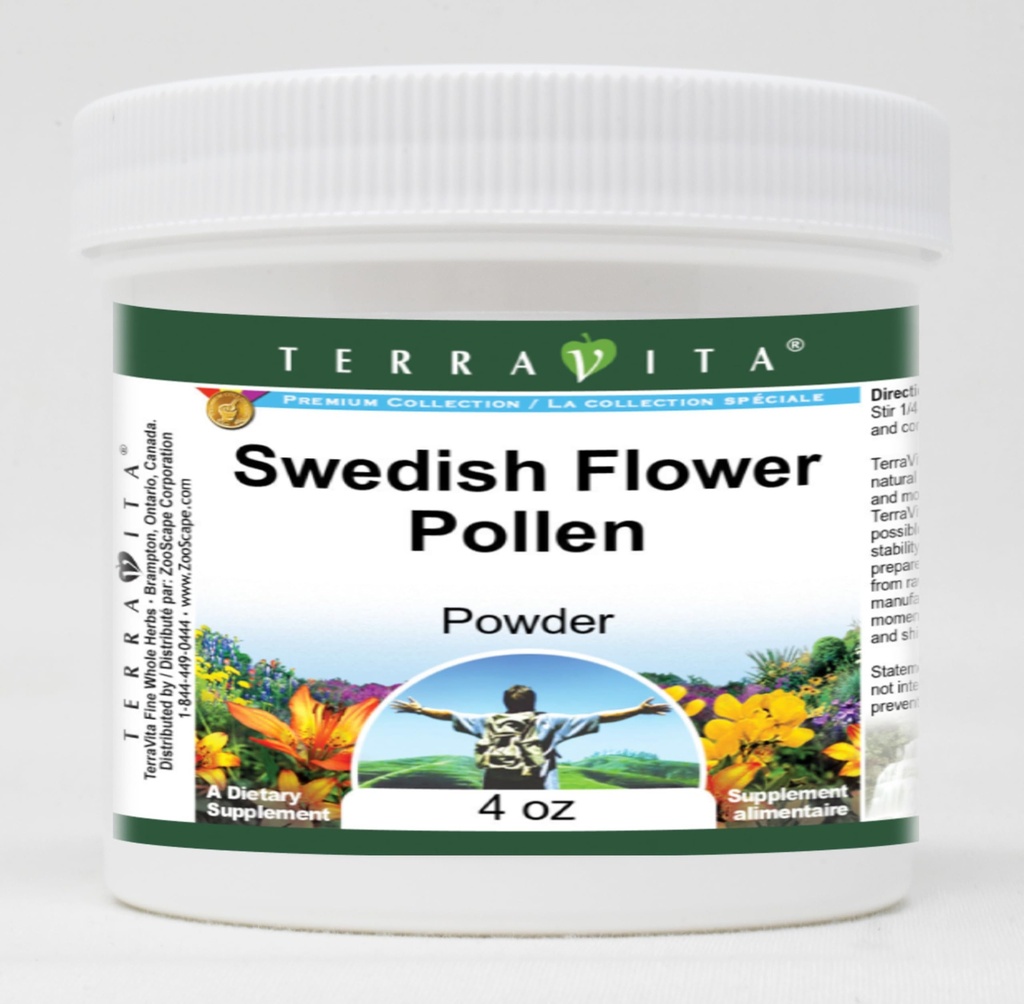 Swedish Flower Pollen Powder (4 oz, ZIN: 521492)