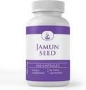 PURE ORIGINAL INGREDIENTES Jamun Seed Capsules (100 cápsulas) Siempre puro, sin aditivos ni artillería, Lab Verified