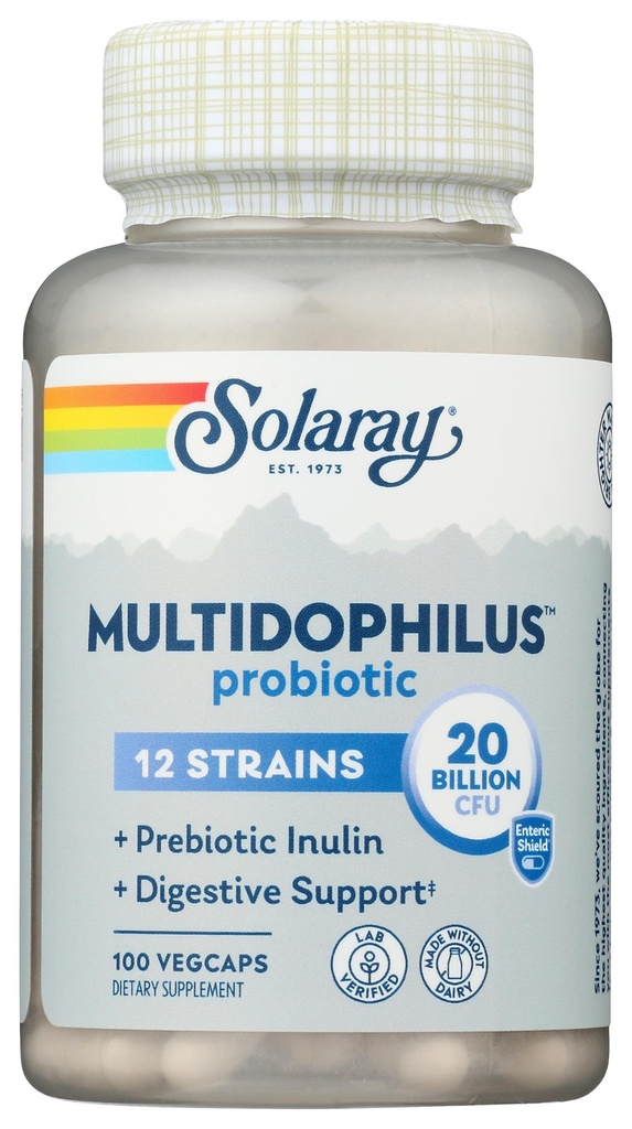 Solaray, Multidophilus 12, 100 Vegetarian Capsules