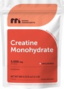 Instant Creatine Monohydrate Powder 500 Grams (1.1 Lb), 5000mg Por Serv, Micronized Creatine Powder, Unflavored, Pure, No Filler, Keto & Vegan, Easy Dissolve Pre Workout for Women and Men